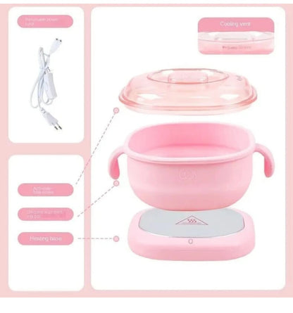 Silicon wax heater