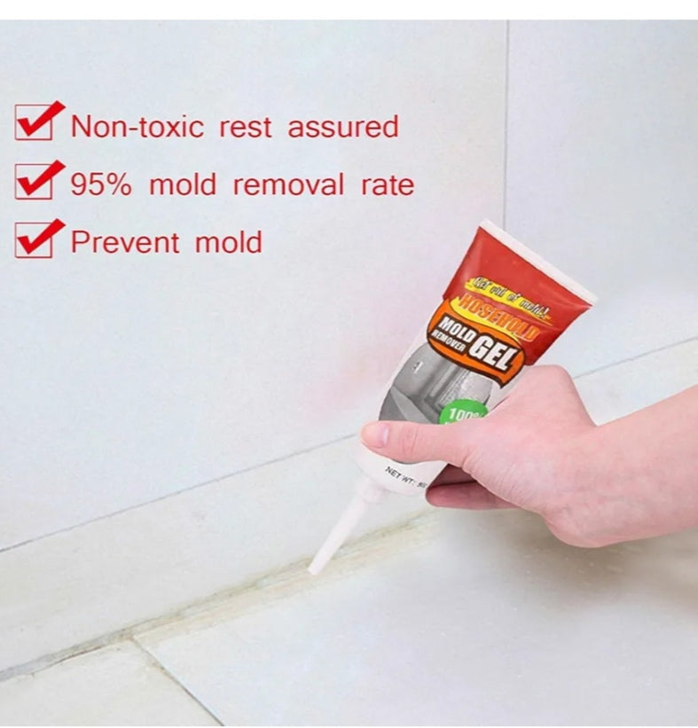 Mould remover gel